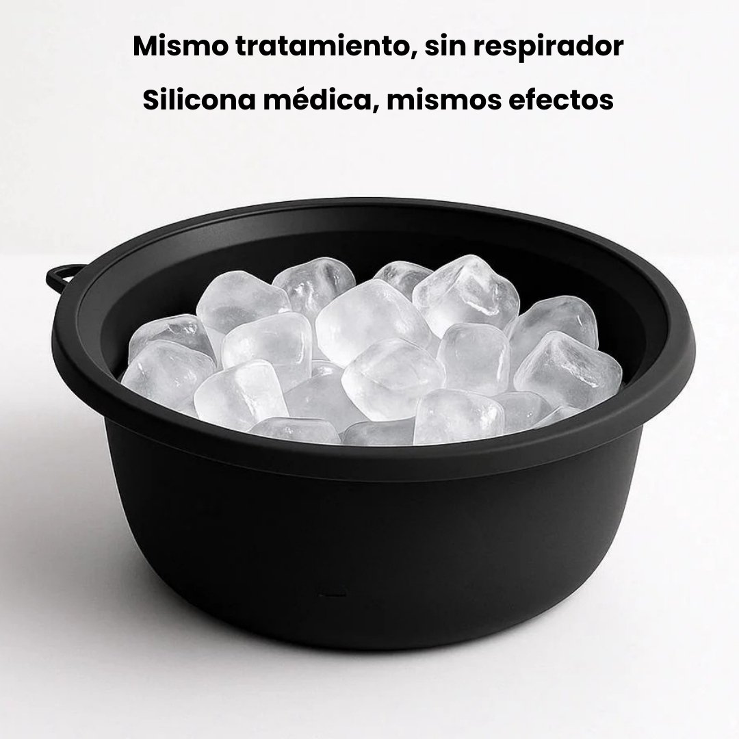 FacialBowl de silicona médica con termómetro